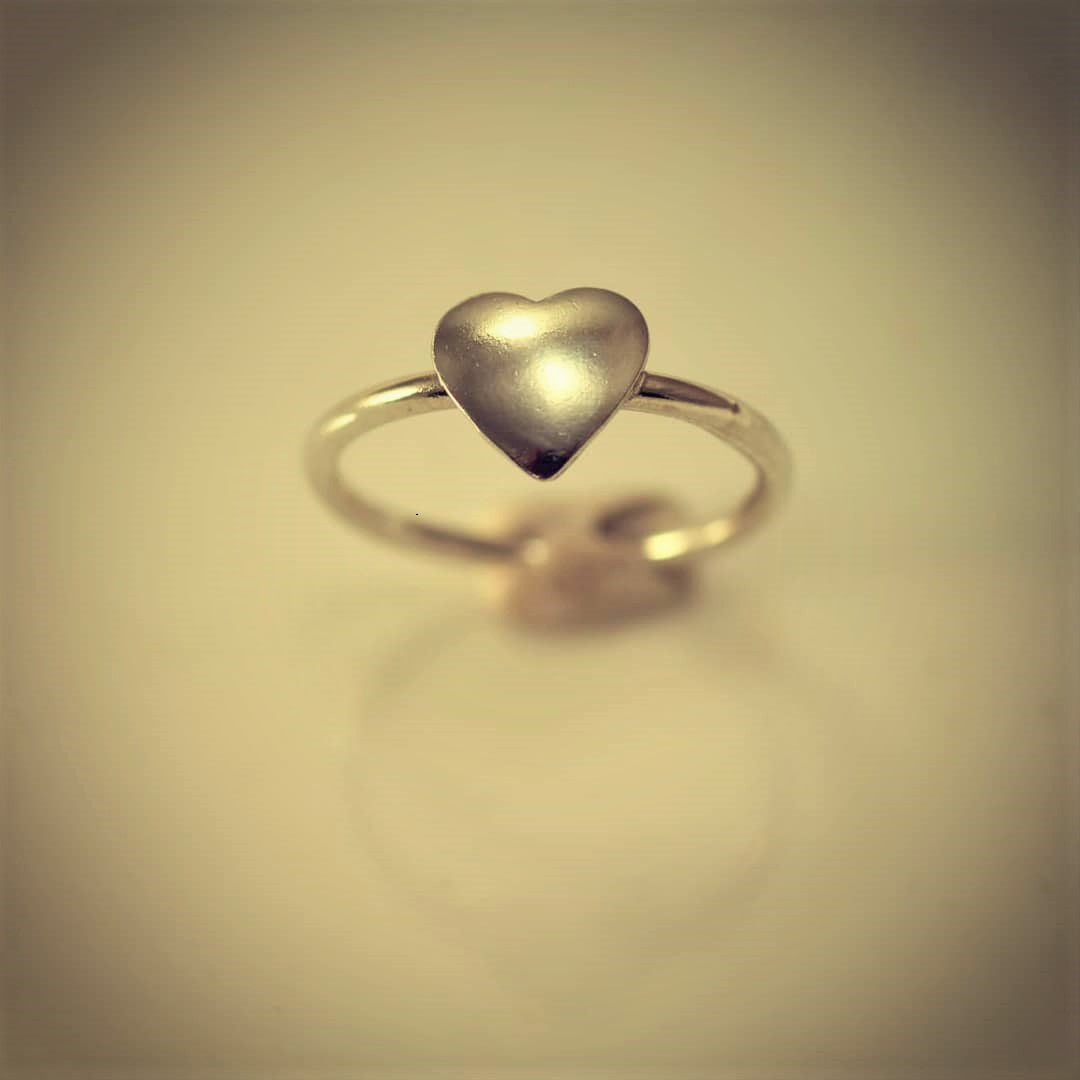 Heart Silver Ring