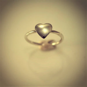 Heart Silver Ring